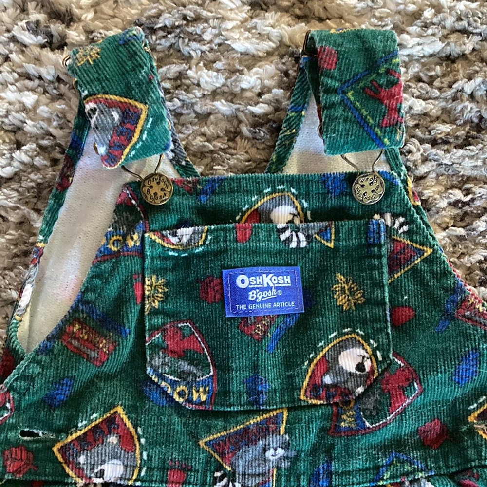 Vintage Oshkosh Corduroy Overalls